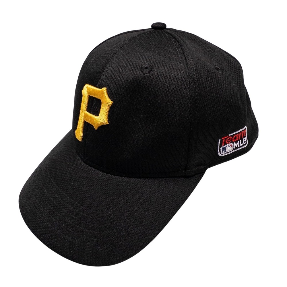 Team MLB Pittsburgh Pirates Hat Baseball‎ Cap Adjustable Black